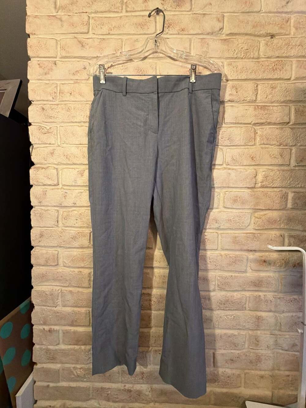 Theory Treeca 2 Traceable Wool Slim-Leg Trousers
